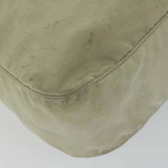 PRADA Shoulder Bag Nylon Beige Auth 65376 - Picture 14 of 16